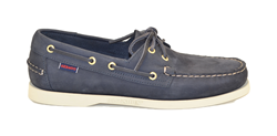 DOCKSIDES PORTLAND MOCASSINO DA BARCA UOMO BLUE UNIVERSE NUBUCK